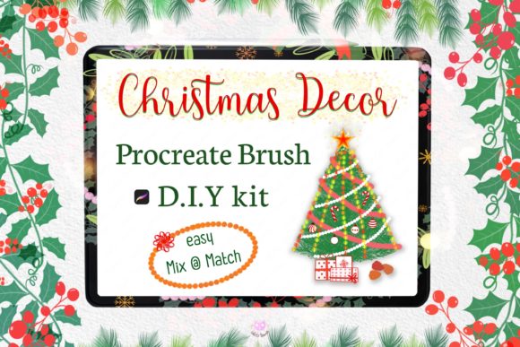 Download Christmas Procreate Brush Ornament Decor - Procreate Collection