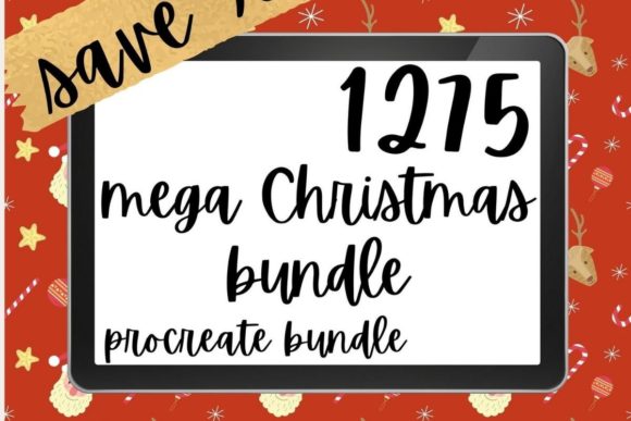 Download Mega Christmas Bundle for Procreate - Procreate Collection