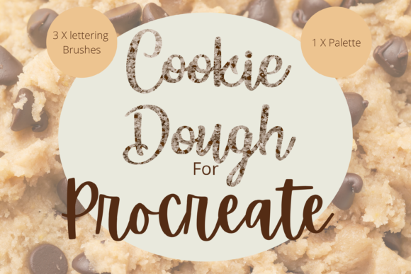 Download Cookie Dough Procreate Lettering/Swatch - Procreate Collection